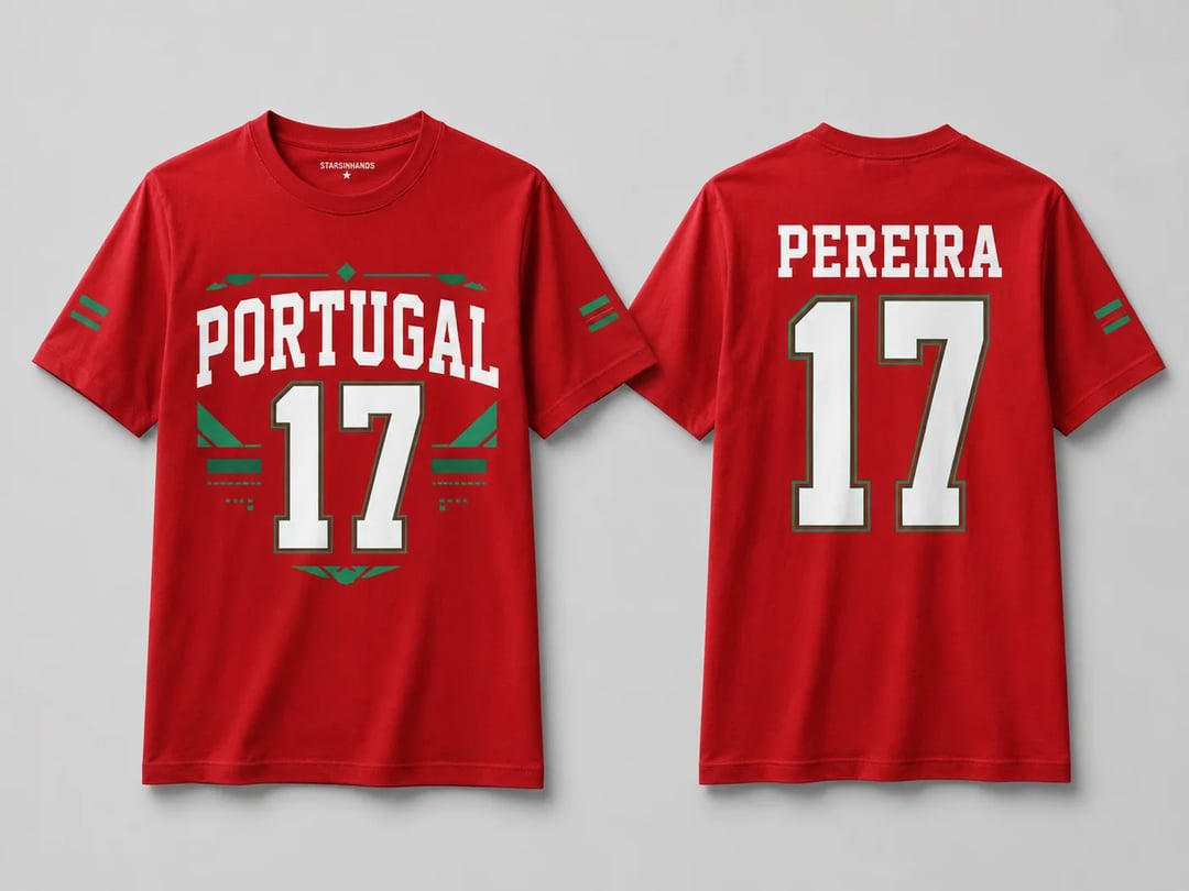 Camiseta de futebol personalizada - Parede galeria