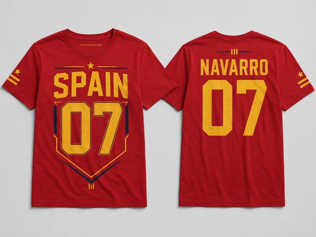 Camiseta de fútbol personalizada - Pared galería