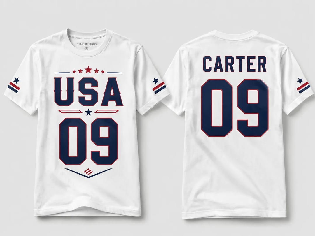 Personalized Football T-Shirt - Wall gallery