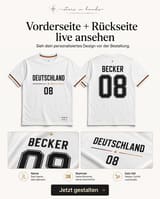 Personalisiertes Fußball-T-Shirt Vorschau 3: Druck- & Tintendetail