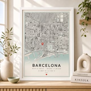 Mappa città personalizzata anteprima