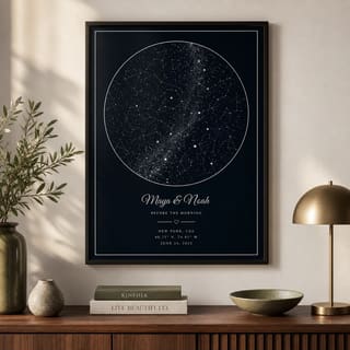 Mappa stellare personalizzata anteprima