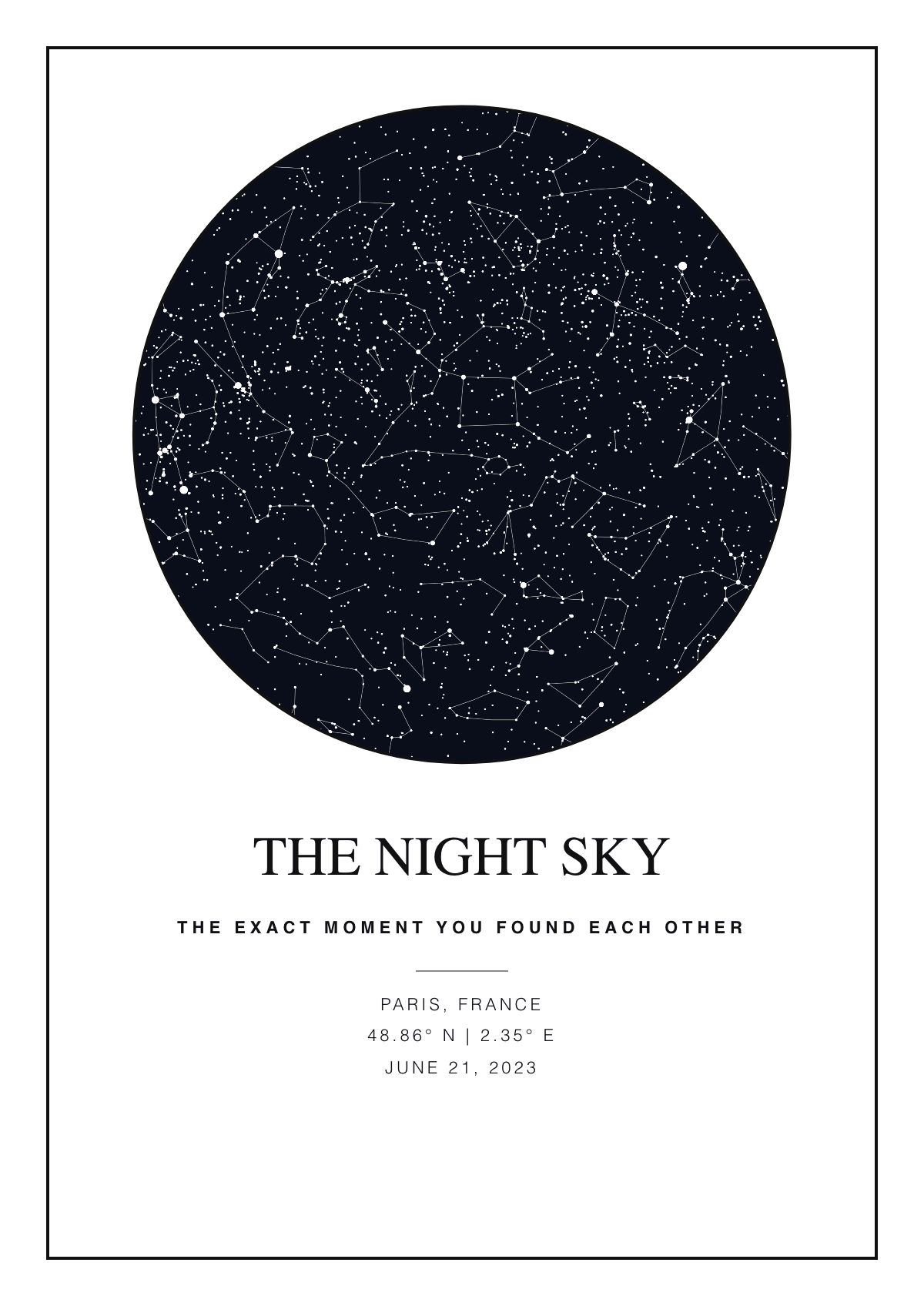 Generated star map preview