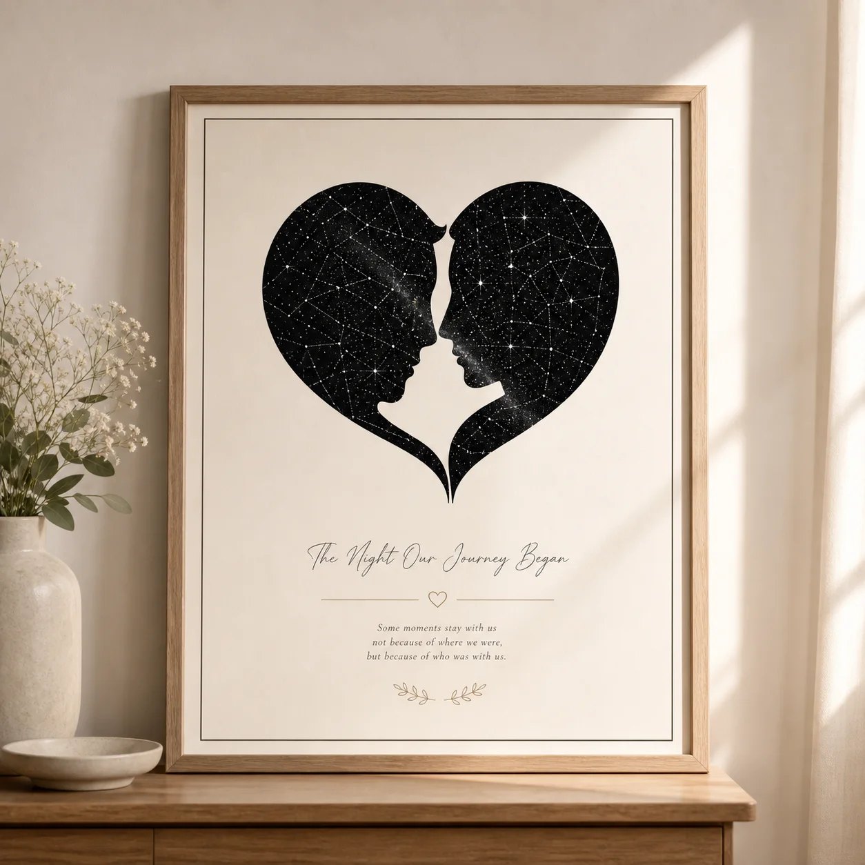 Custom Star Map for UAE