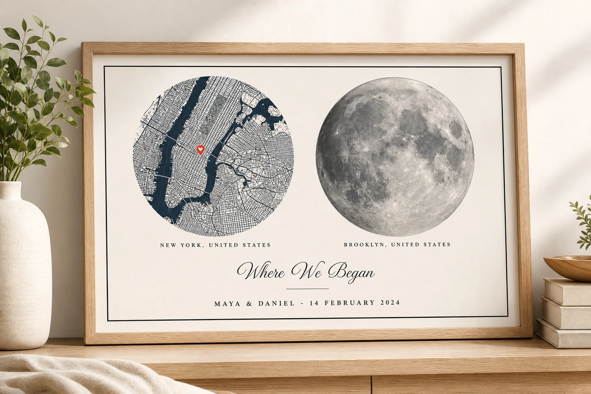 Mapa combinado - Parede galeria