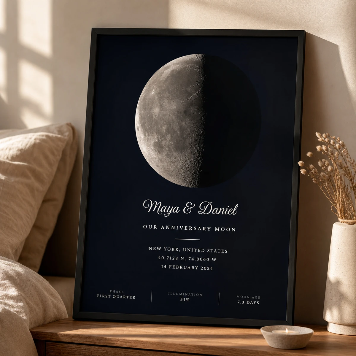 Moon Phase Map preview 3: Studio composition