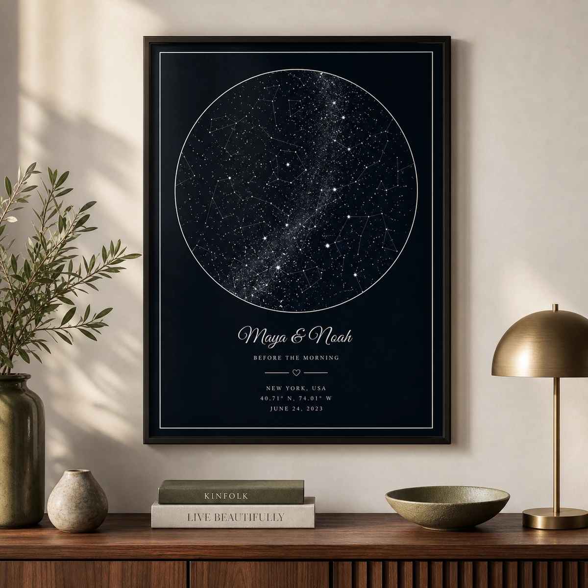 Custom Star Map product preview